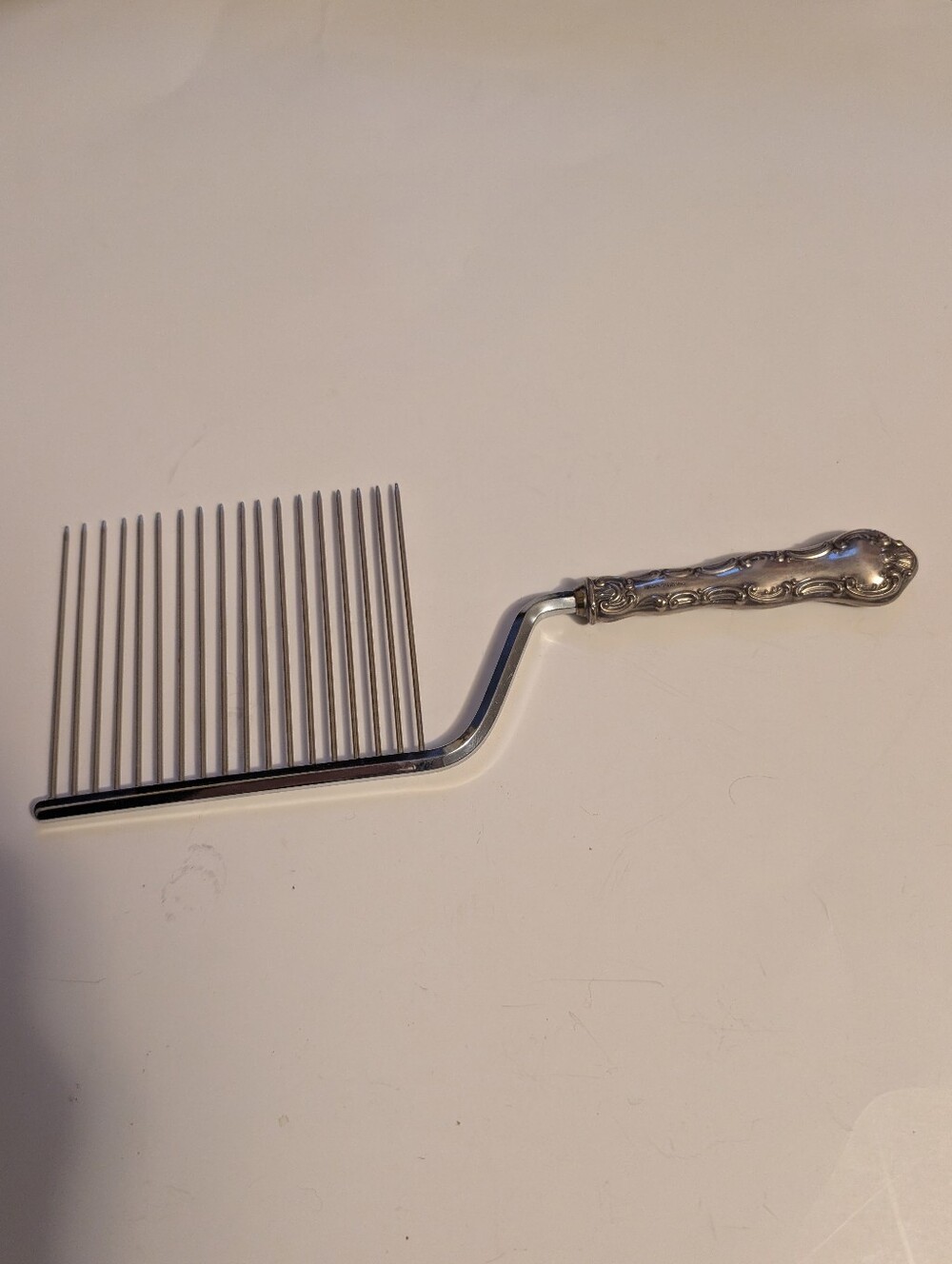 Vintage Birks Sterling Silver Cake Breaker Louis XV Pattern Angel Food Cutter 10